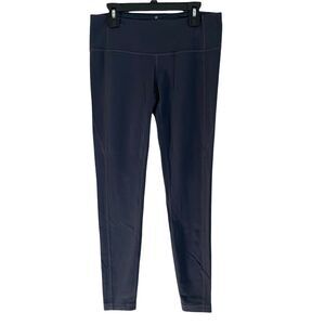 Athleta Medium Revelation Tights Dark Gray Stretch Workout